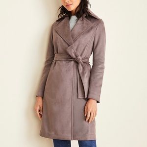 Ann Taylor Grey Trench Coat